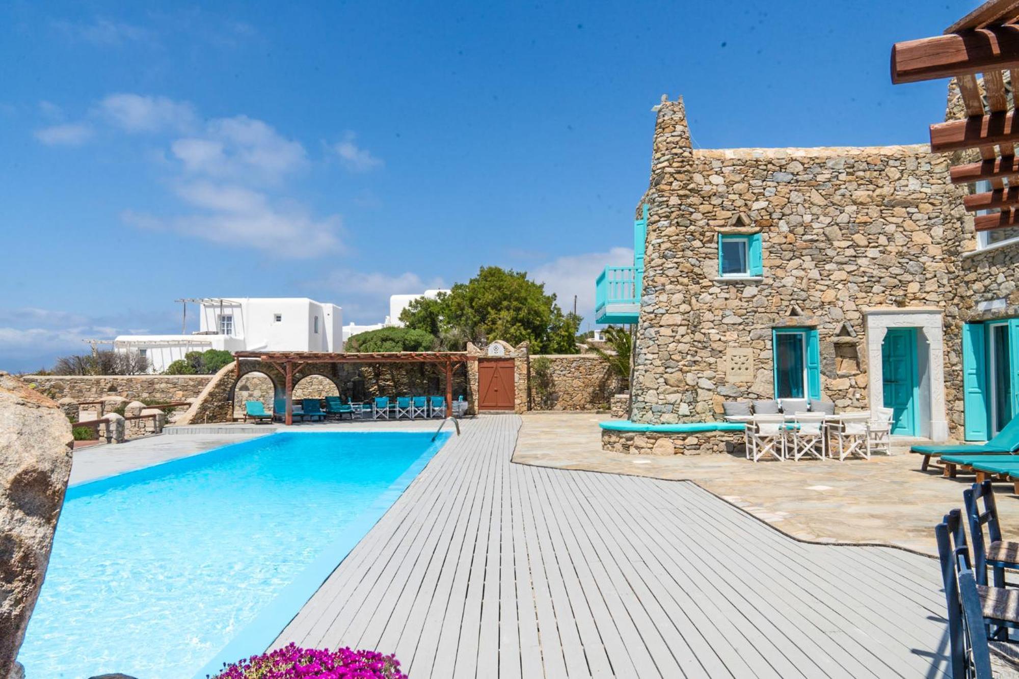 Villa Casa De Blue Mykonos Town Екстер'єр фото