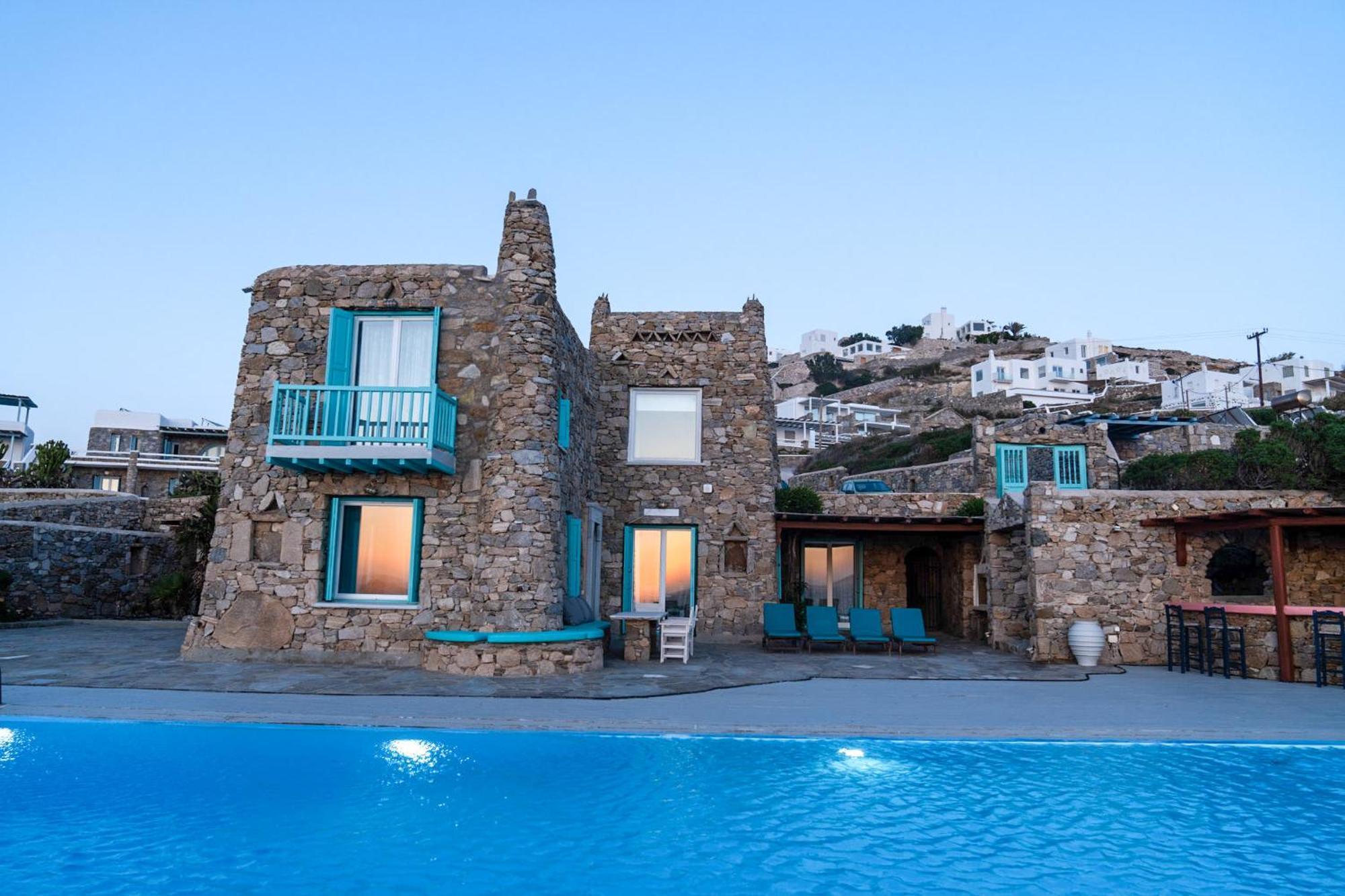 Villa Casa De Blue Mykonos Town Екстер'єр фото