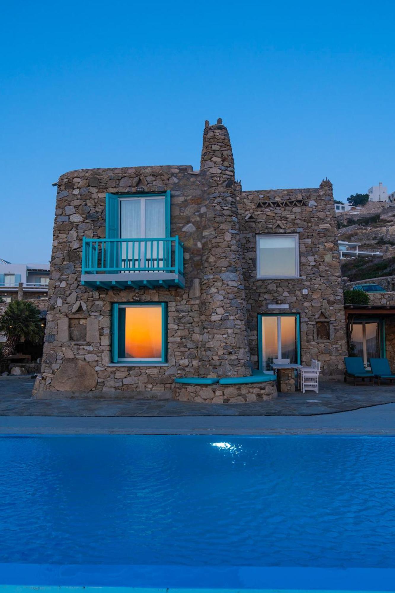 Villa Casa De Blue Mykonos Town Екстер'єр фото
